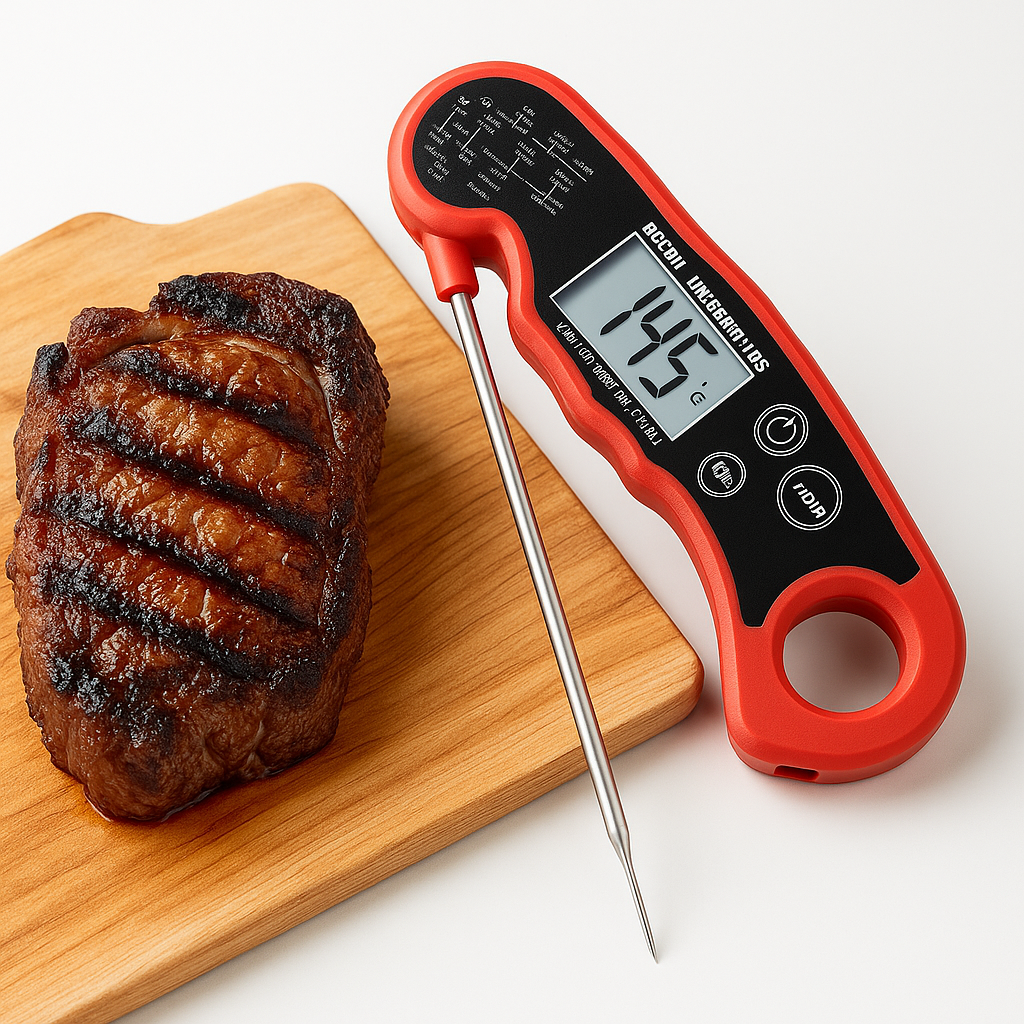 digital meat grill thermometer