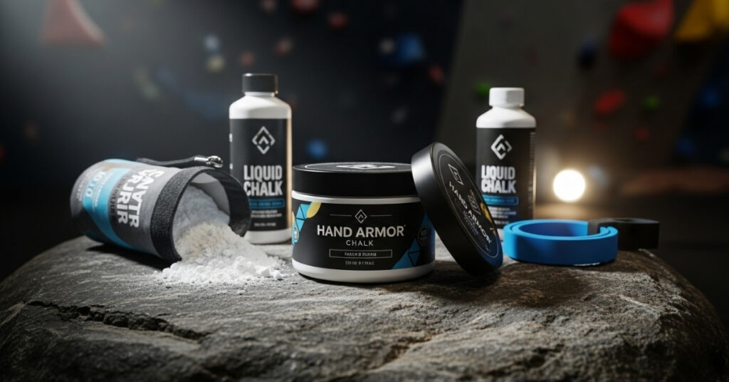 hand armor chalk