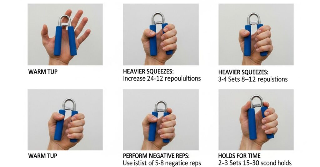 hand grip workout routine